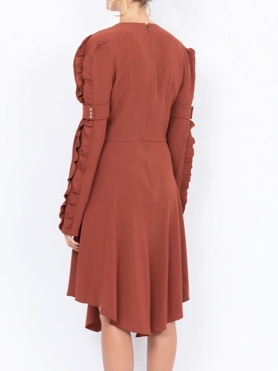 Shop Chloé Ruffled Sleeve Dress