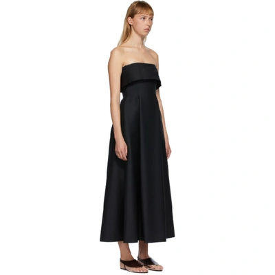 Shop The Row Black Dario Dress In Blk Black