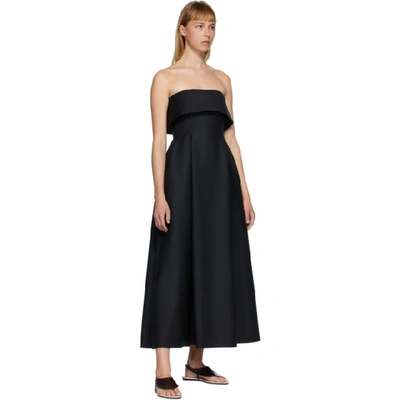 Shop The Row Black Dario Dress In Blk Black