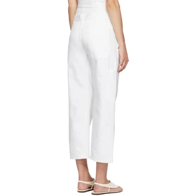 Shop The Row White Hester Jeans In Wht White