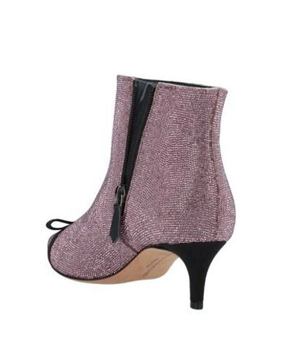 Shop Marco De Vincenzo Ankle Boot In Pink