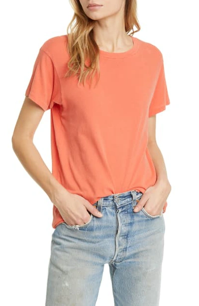 Shop The Great The Slim T-shirt In Persimmon