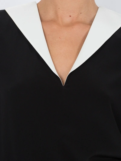 Shop Givenchy Contrast Collar Blouse