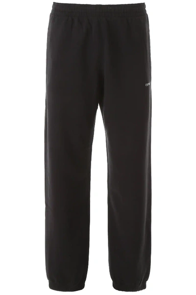 Shop Off-white Jogger Pants In Black