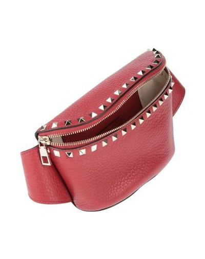 Shop Valentino Bum Bags In Brick Red