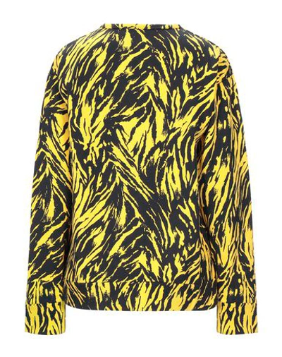 Shop N°21 Woman Sweatshirt Yellow Size 4 Cotton