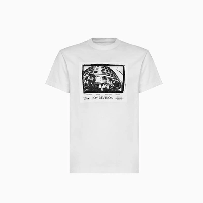 Shop Pleasures Band T-shirt C19w101011 In White