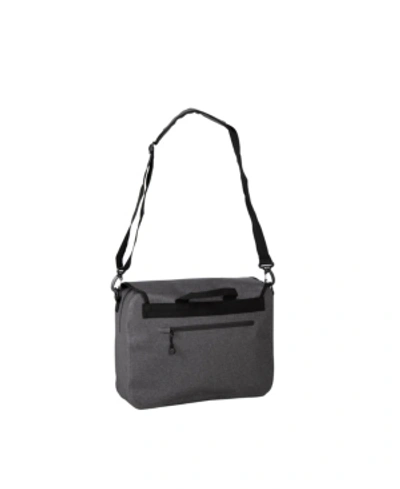 Shop Body Glove Gates Waterproof Messenger Bag In Charcoal