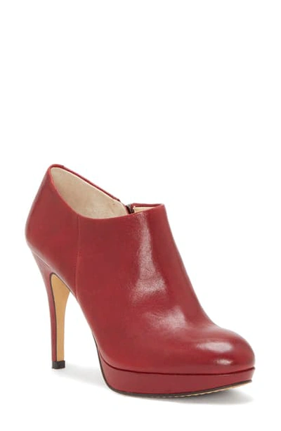 Shop Vince Camuto 'elvin' Bootie In Beaujolais Leather