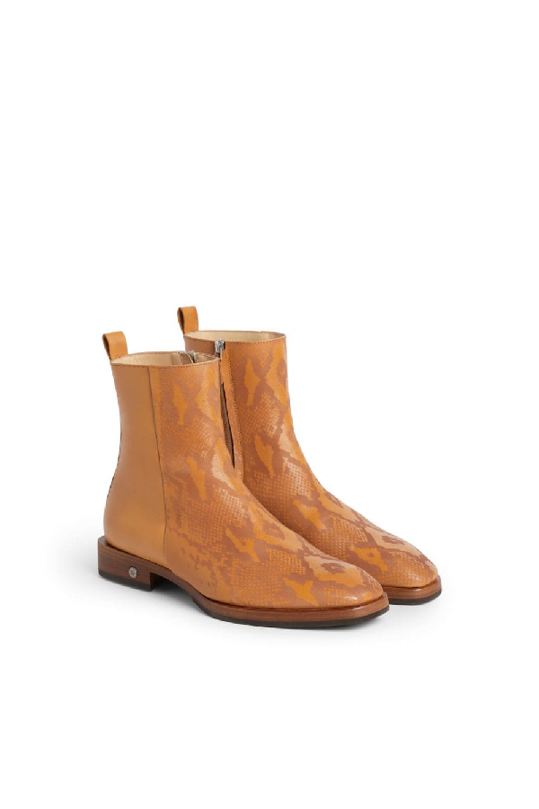 roberto cavalli chelsea leather boots