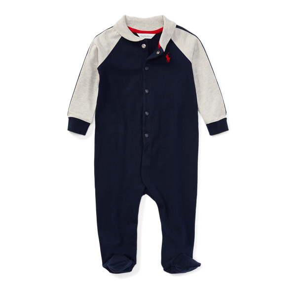 ralph lauren baby coverall