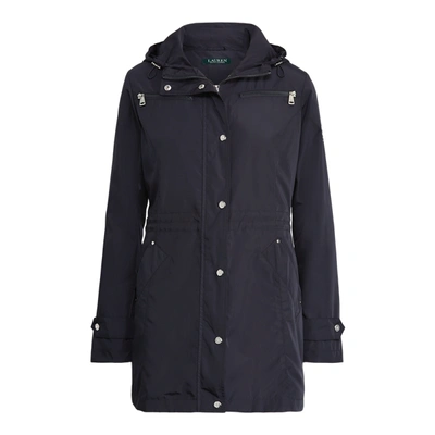 Shop Lauren Ralph Lauren Anorak Jacket In Navy