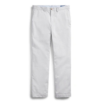 Shop Ralph Lauren Stretch Straight Fit Chino Pant In Channel Grey