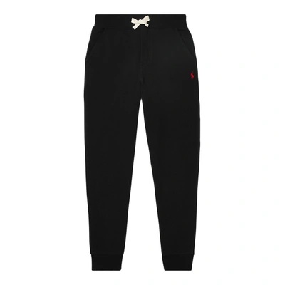 Shop Polo Ralph Lauren Fleece Joggers In Black