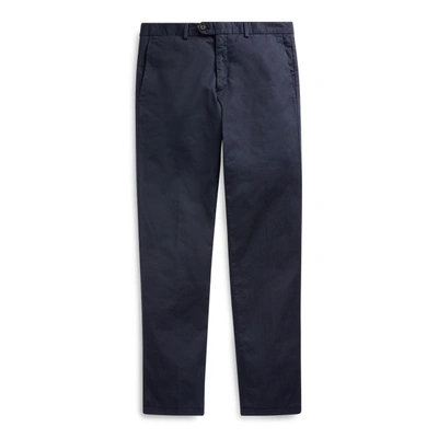 Shop Ralph Lauren Slim Fit Stretch Chino Pant In Classic Chairman Navy