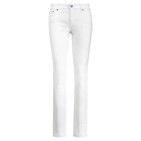 slimming white jeans