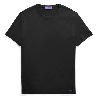 Shop Ralph Lauren Lisle Crewneck T-shirt In Classic Black