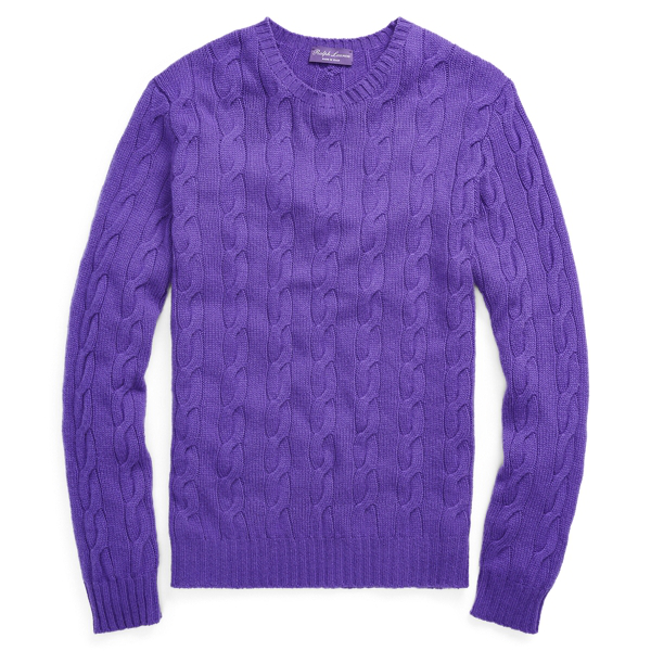 purple label sweater