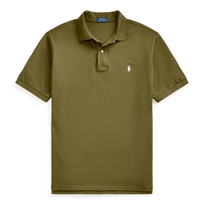 Shop Polo Ralph Lauren The Iconic Mesh Polo Shirt In Defender Green