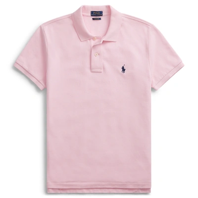 Shop Ralph Lauren Classic Fit Mesh Polo Shirt In Country Club Pink