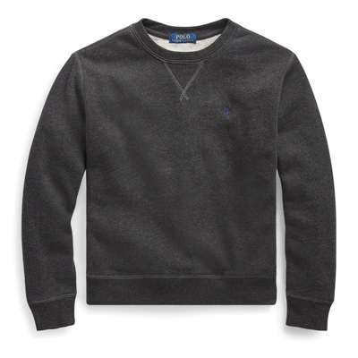 Polo Ralph Lauren Cotton-blend-fleece Sweatshirt In Avery Heather
