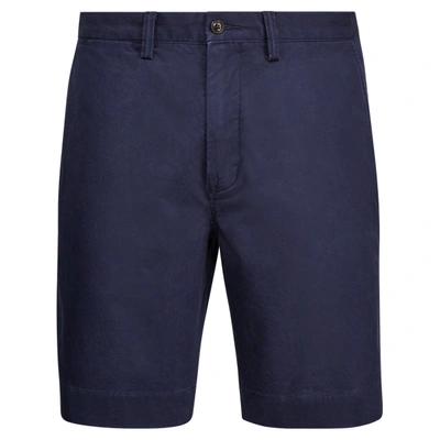 Shop Ralph Lauren 9-inch Stretch Classic Fit Chino Short In Nautical Ink
