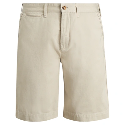 Shop Ralph Lauren 10-inch Relaxed Fit Chino Short In Classic Stone