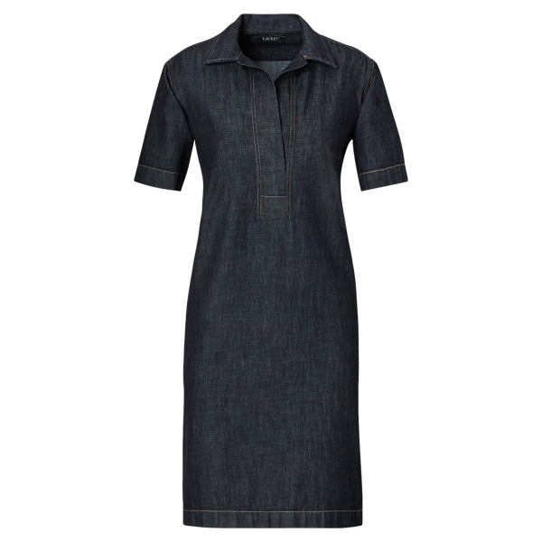 lauren ralph lauren denim shift dress