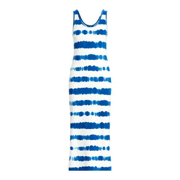 ralph lauren striped maxi dress