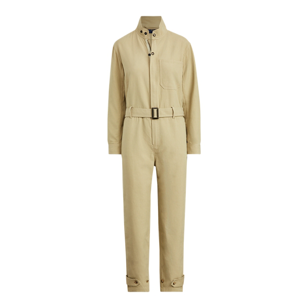 ralph lauren twill jumpsuit