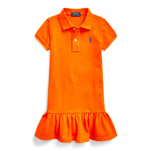 polo ralph lauren cotton mesh polo dress