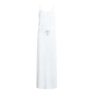 Shop Ralph Lauren Terry Maxidress In White