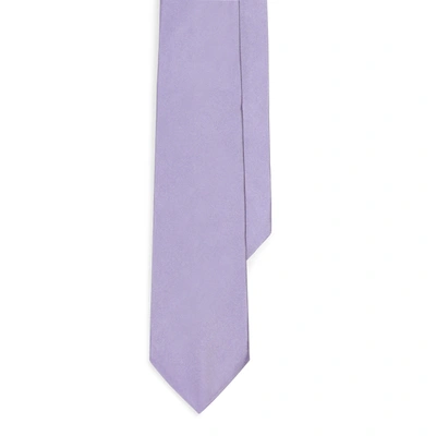 Polo Ralph Lauren Peau De Soie Tie In Purple