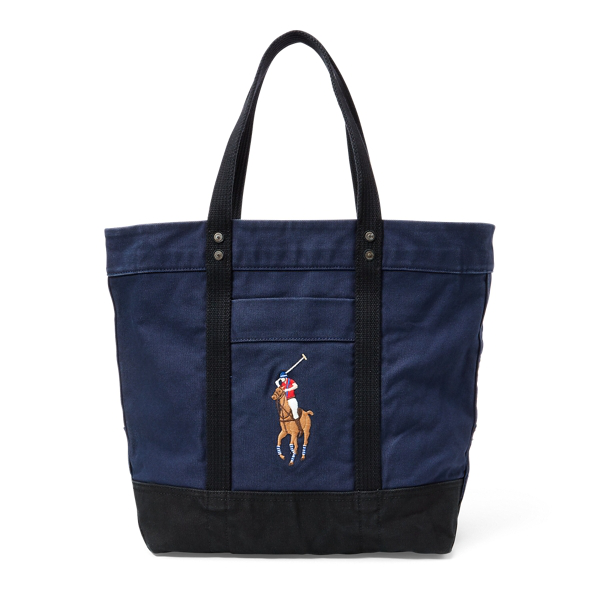 ralph lauren blue tote