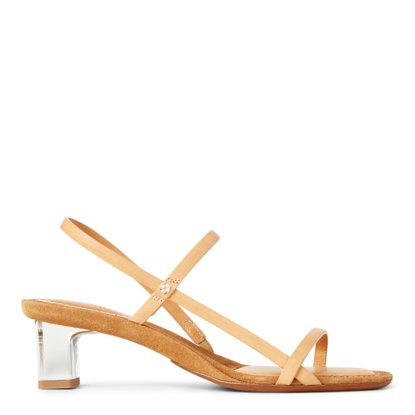 ralph lauren block heels