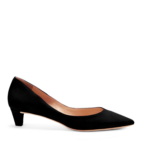 ralph lauren suede pumps