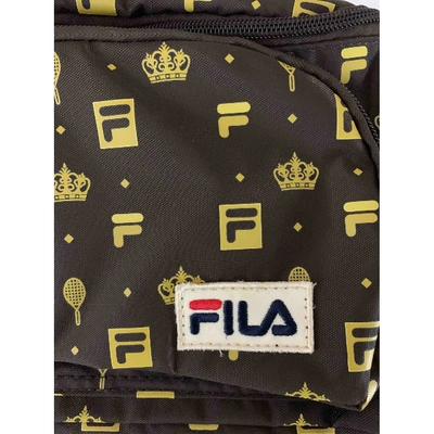 Pre-owned Fila Brown Cloth Bag