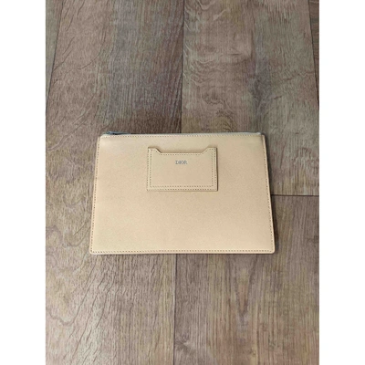 Pre-owned Dior Beige Leather Bag