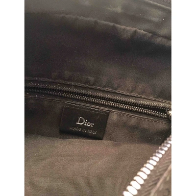 Pre-owned Dior Cloth Bag In Black