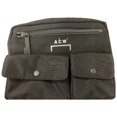 Pre-owned A-cold-wall* Small Bag In Black