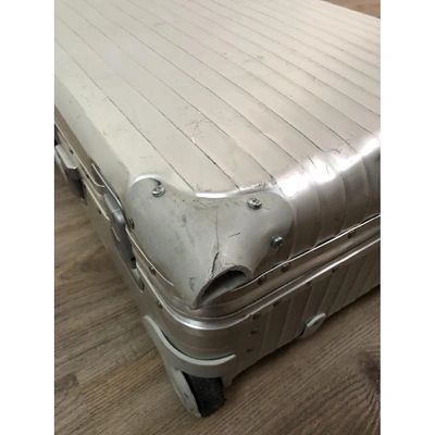 Pre-owned Rimowa Silver Metal Bag