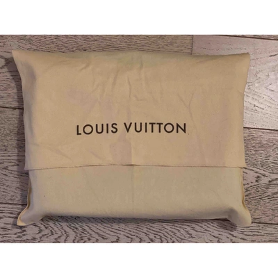 Pre-owned Louis Vuitton Robusto Leather Satchel In Navy