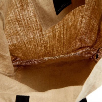 Pre-owned Raf Simons Cloth Bag In Beige