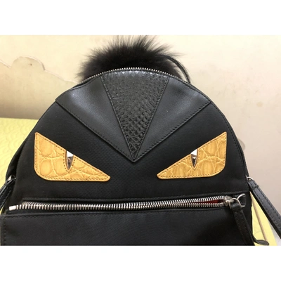 Pre-owned Fendi Black Polyester Bags