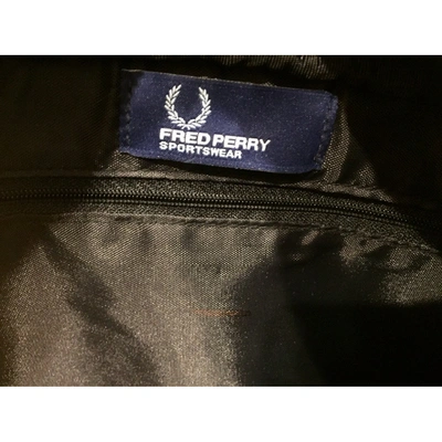 Pre-owned Fred Perry Black Bag
