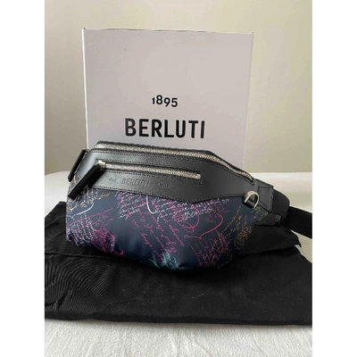 Pre-owned Berluti Cloth Bag In Black