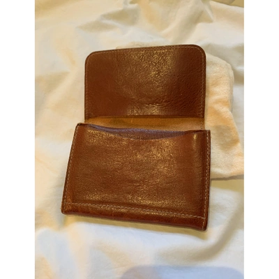 Pre-owned Il Bisonte Brown Leather Small Bag, Wallet & Cases