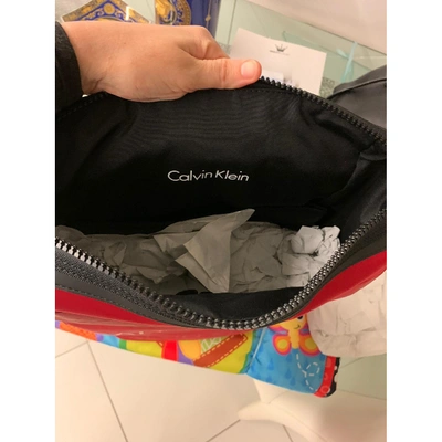 Pre-owned Calvin Klein Bag In Red