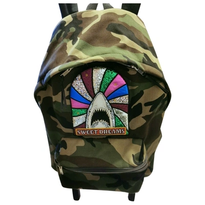 Pre-owned Saint Laurent City Backpack Multicolour Cloth Bag