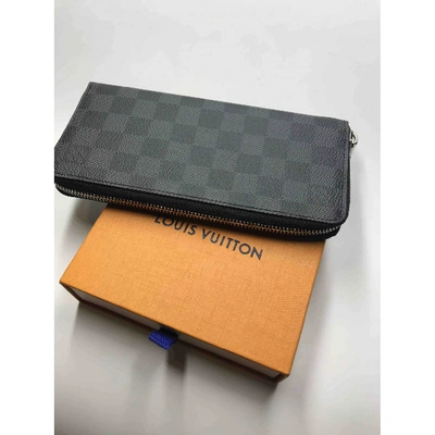 Pre-owned Louis Vuitton Cloth Small Bag In Anthracite